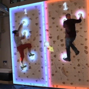 互动攀岩